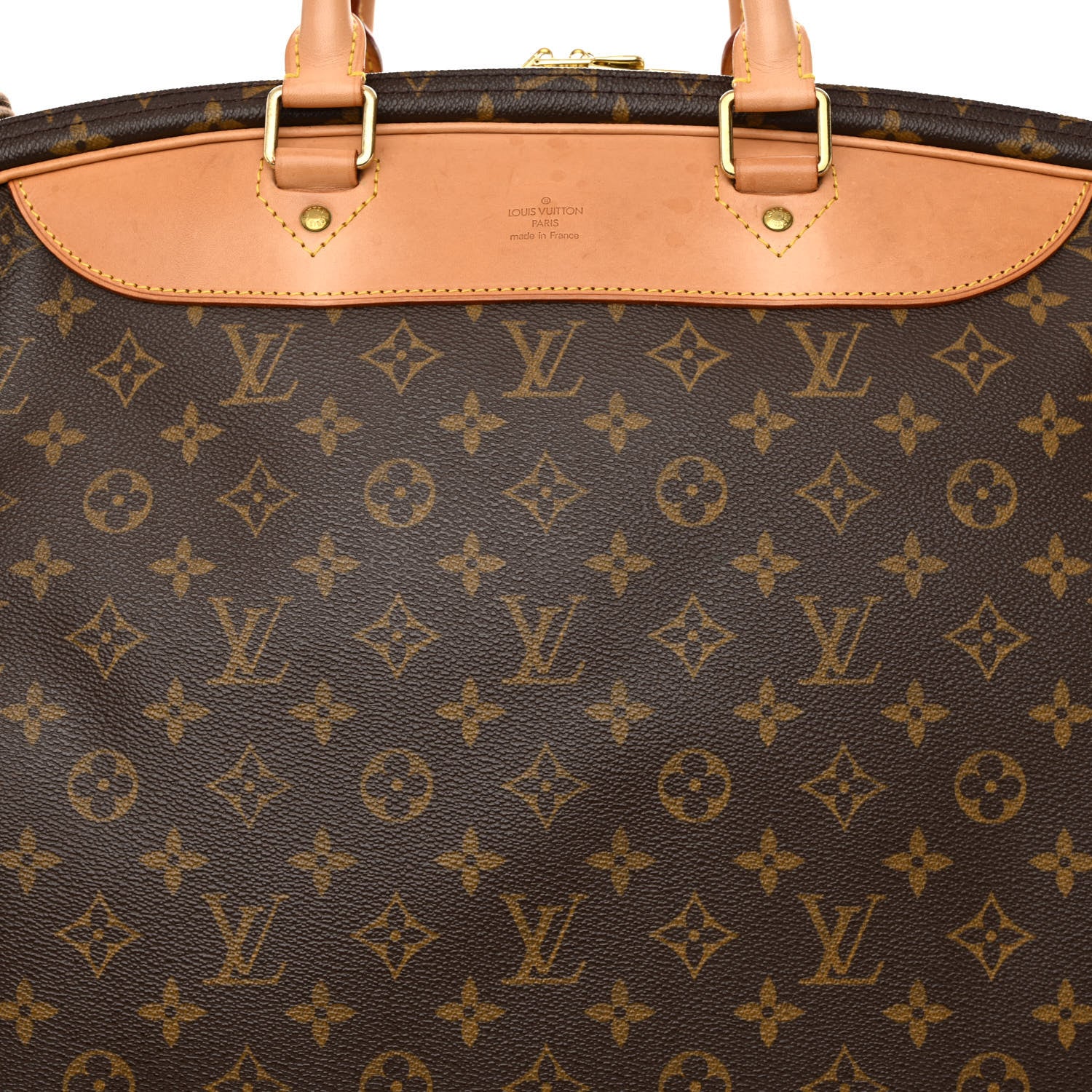 Louis Vuitton Monogram Alize 2 Compartment Luggage Travel Bag 10 of 12