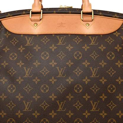 Louis Vuitton Monogram Alize 2 Compartment Luggage Travel Bag 10 of 12