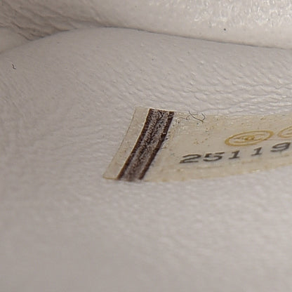 Chanel Lambskin Chevron Quilted Mini Rectangular Flap Ivory 7 of 10