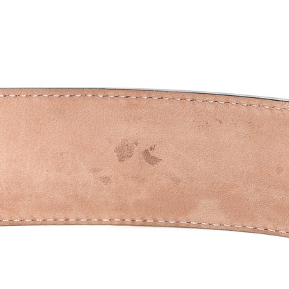 Gucci Guccissima Signature Interlocking G 40mm Belt 80 32 Blue 6 of 6