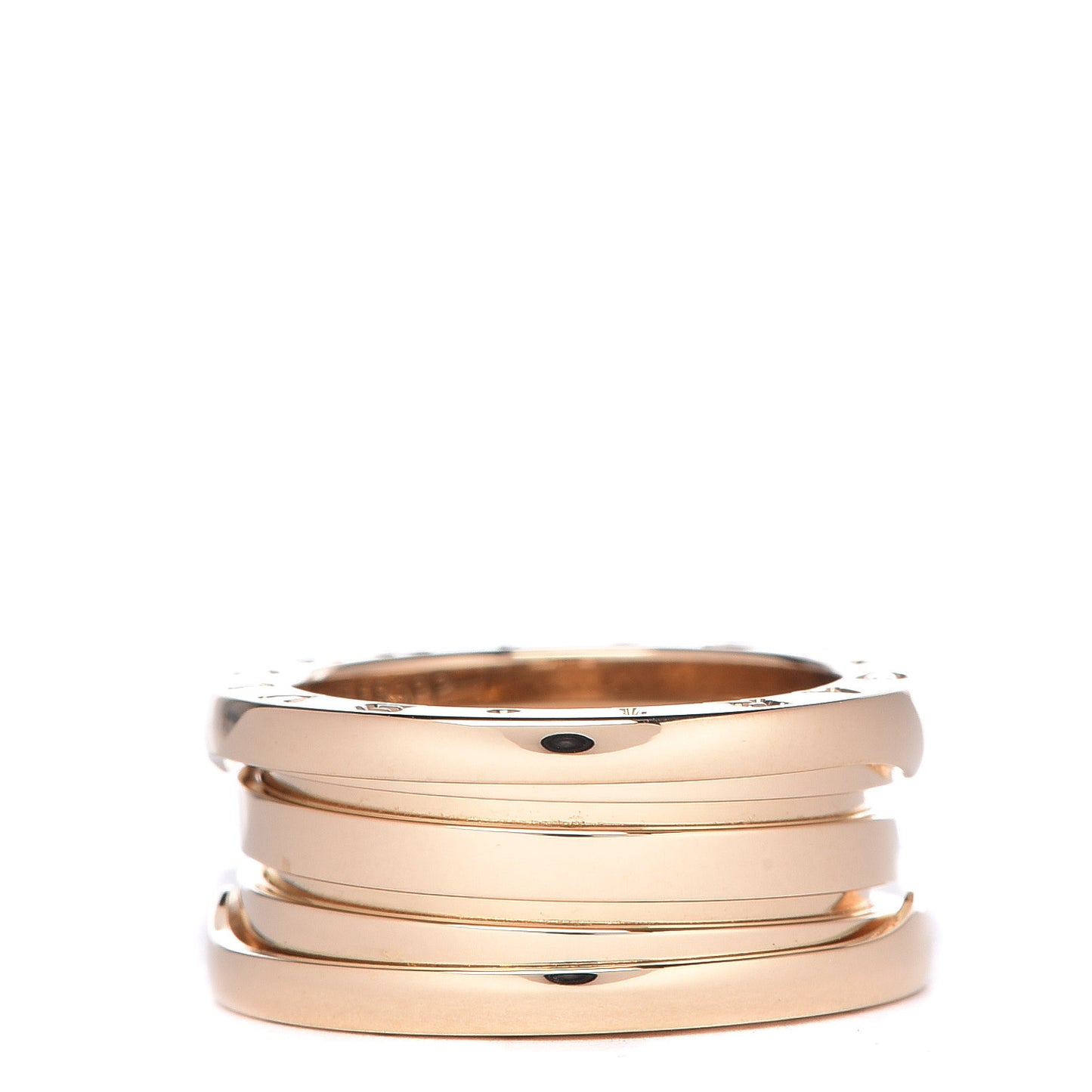 18K Yellow Gold B.Zero1 Three-Band Ring 50 5.25