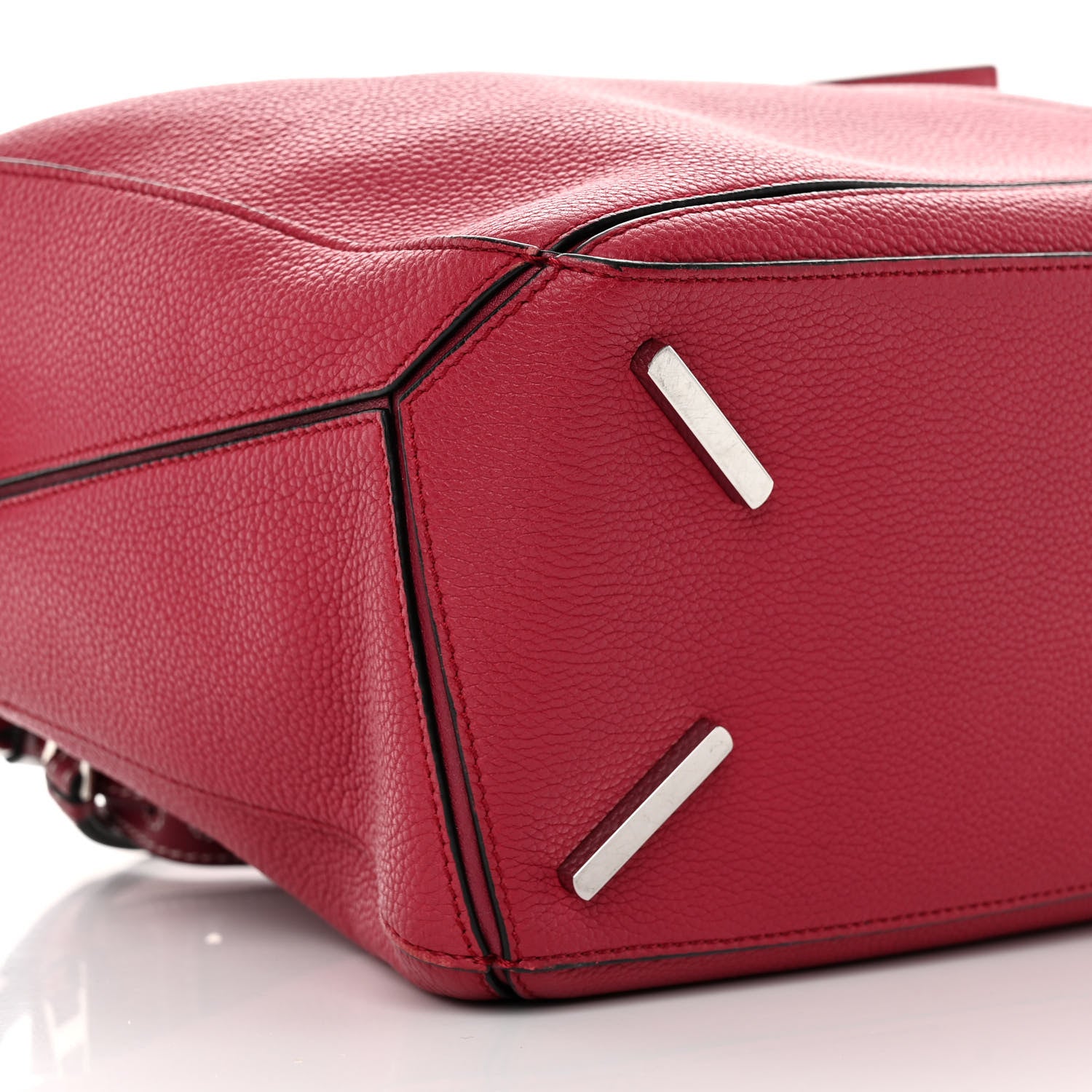 Loewe Calfskin Medium Puzzle Bag Rouge 9 of 18
