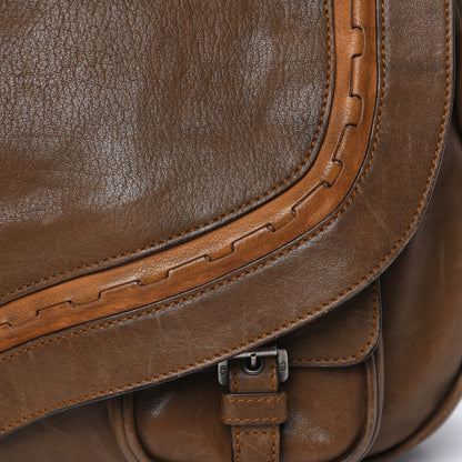 Christian Dior Calfskin Medium Gaucho Double Saddle Brown 19 of 19