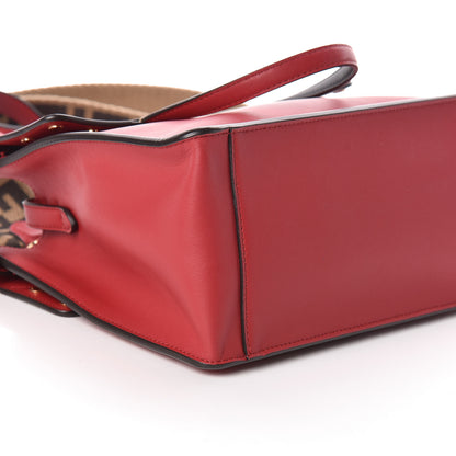 Fendi Vitello Grace FF 1974 Small Flip Tote Fragola Sepia 9 of 10