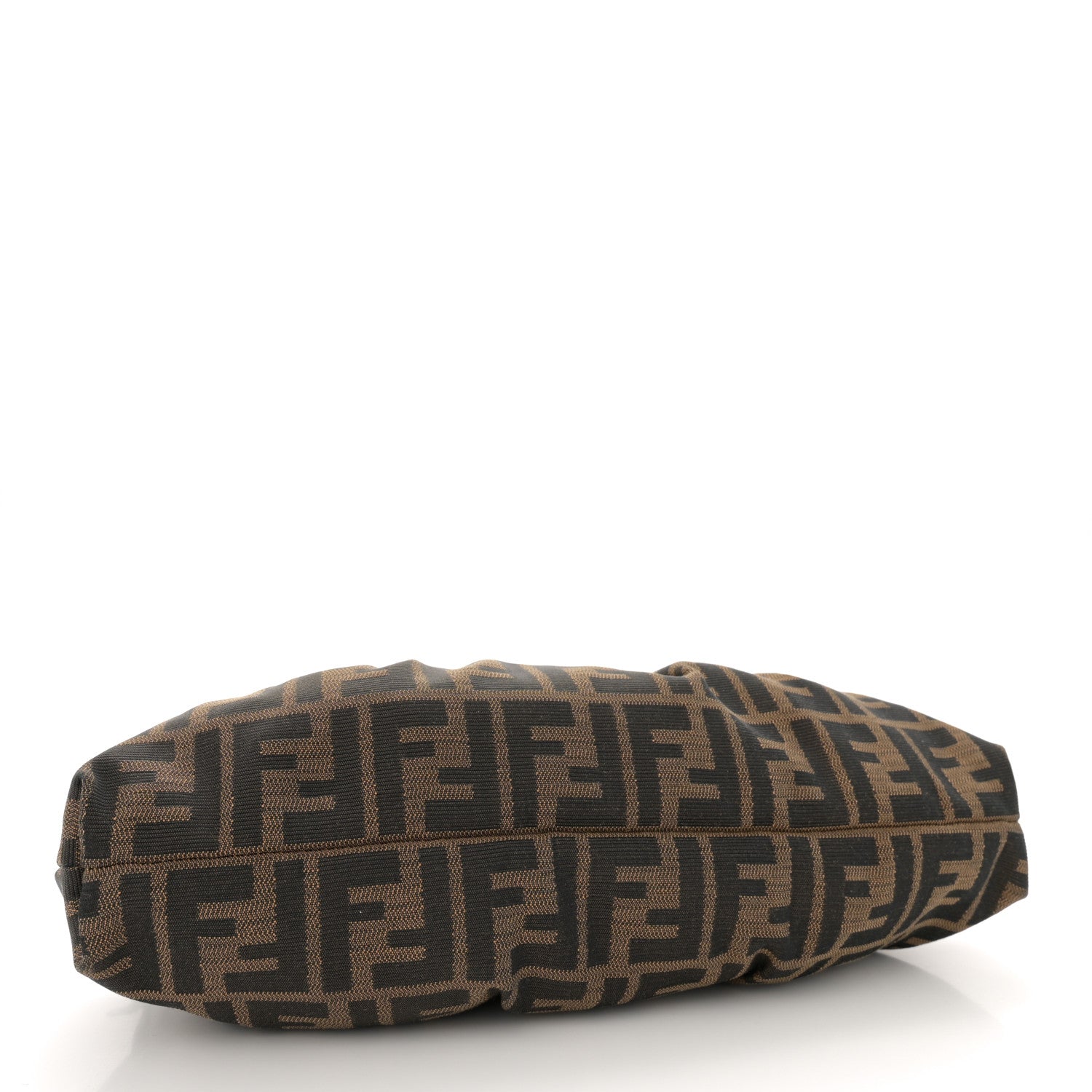 Fendi Zucca Sequin Chef Shoulder Bag Tobacco 4 of 16