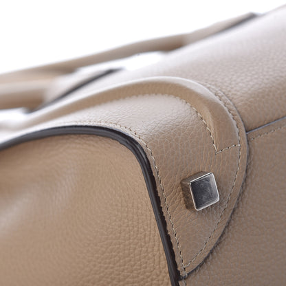 Celine Drummed Calfskin Micro Luggage Dune 13 of 13