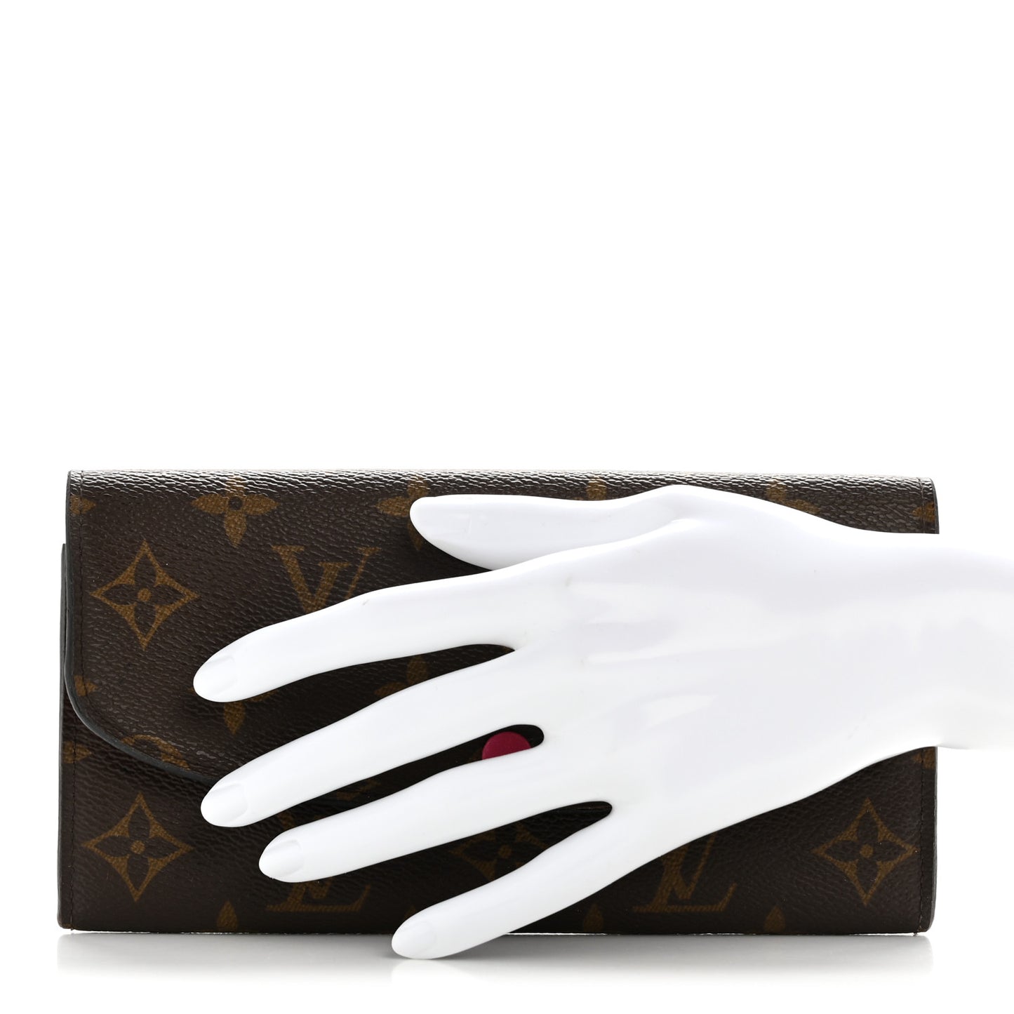 Monogram Emilie Wallet Fuchsia