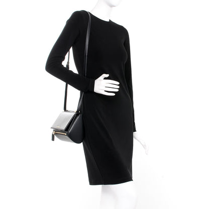 Givenchy Textured Calfskin Mini Pandora Box Crossbody Bag Black 2 of 7