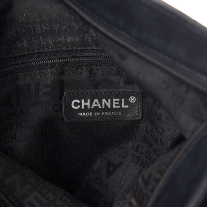Chanel Lambskin Stitched Medium Ultimate Soft Tote Black 6 of 12