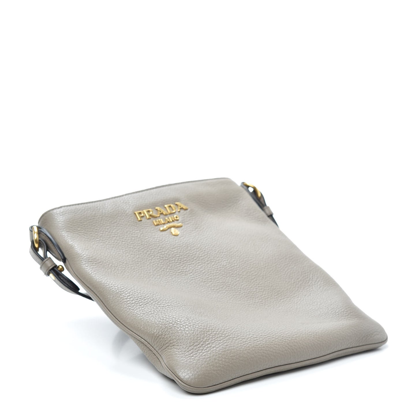 Vitello Daino Crossbody Bag Argilla