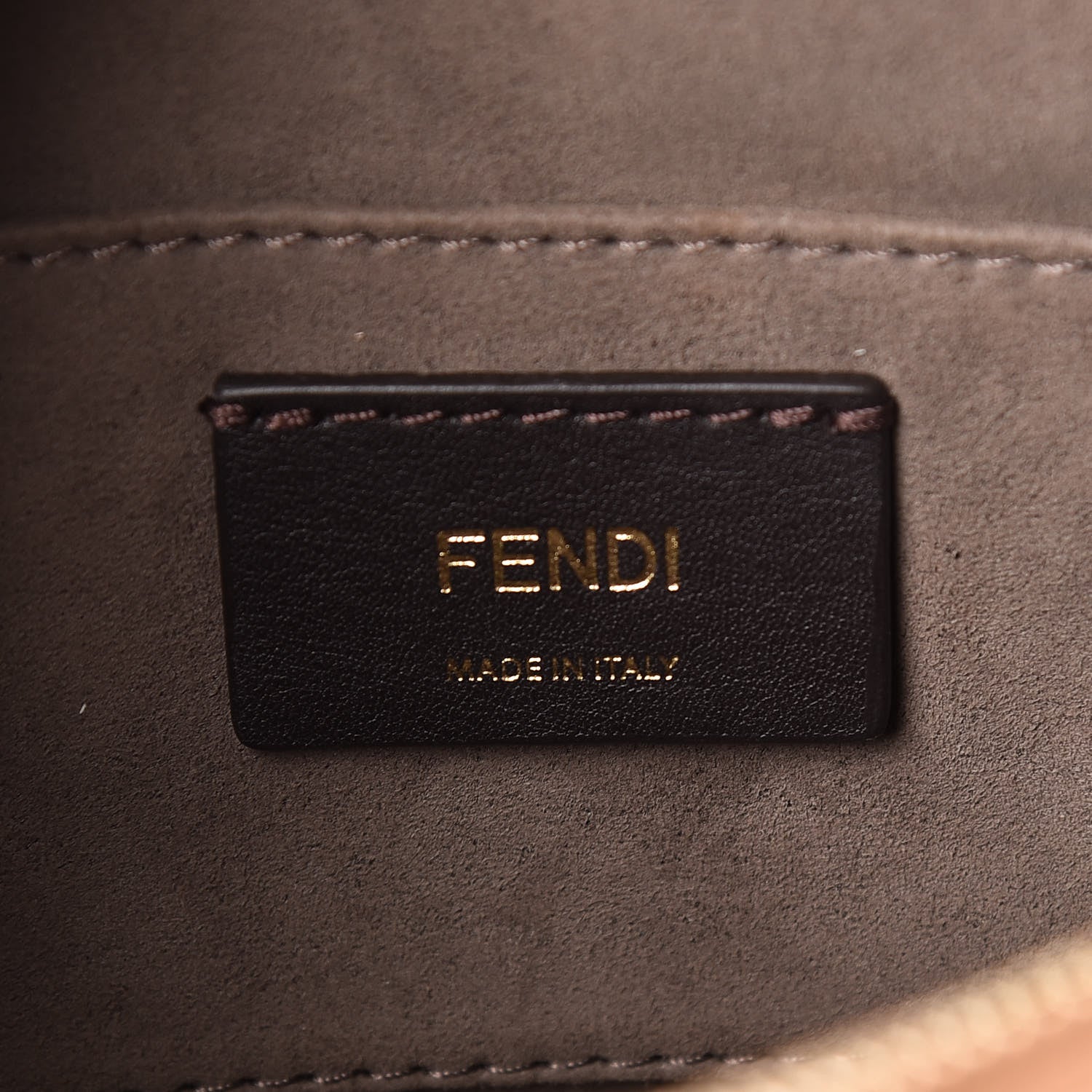 Fendi Vitello Century F is Camera Case Caramello 6 of 11