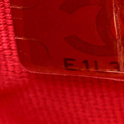 Chanel Shiny Aged Calfskin Quilted Nano Kelly Shopper Dark Pink 8 of 10