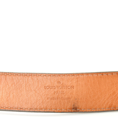 Louis Vuitton Epi LV Initiales Belt 80 32 Ivory 5 of 7