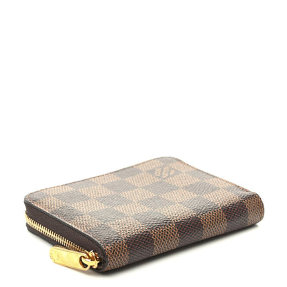 Louis Vuitton Damier Ebene Zippy Coin Purse 4 of 9