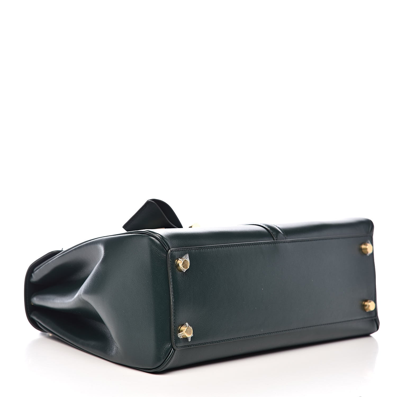 Celine Satinated Calfskin Medium 16 Top Handle Bag Amazone 4 of 11