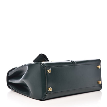 Celine Satinated Calfskin Medium 16 Top Handle Bag Amazone 4 of 11