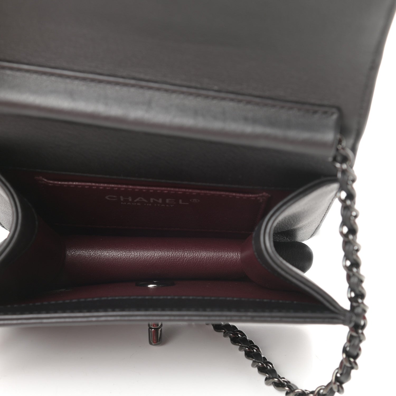 Chanel Calfskin Mini Propeller Flap Black 5 of 11