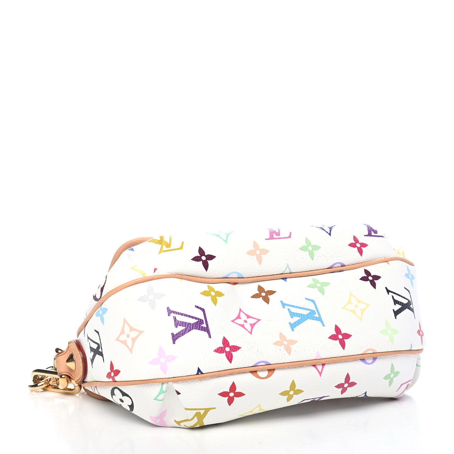 Monogram Multicolor Patti White