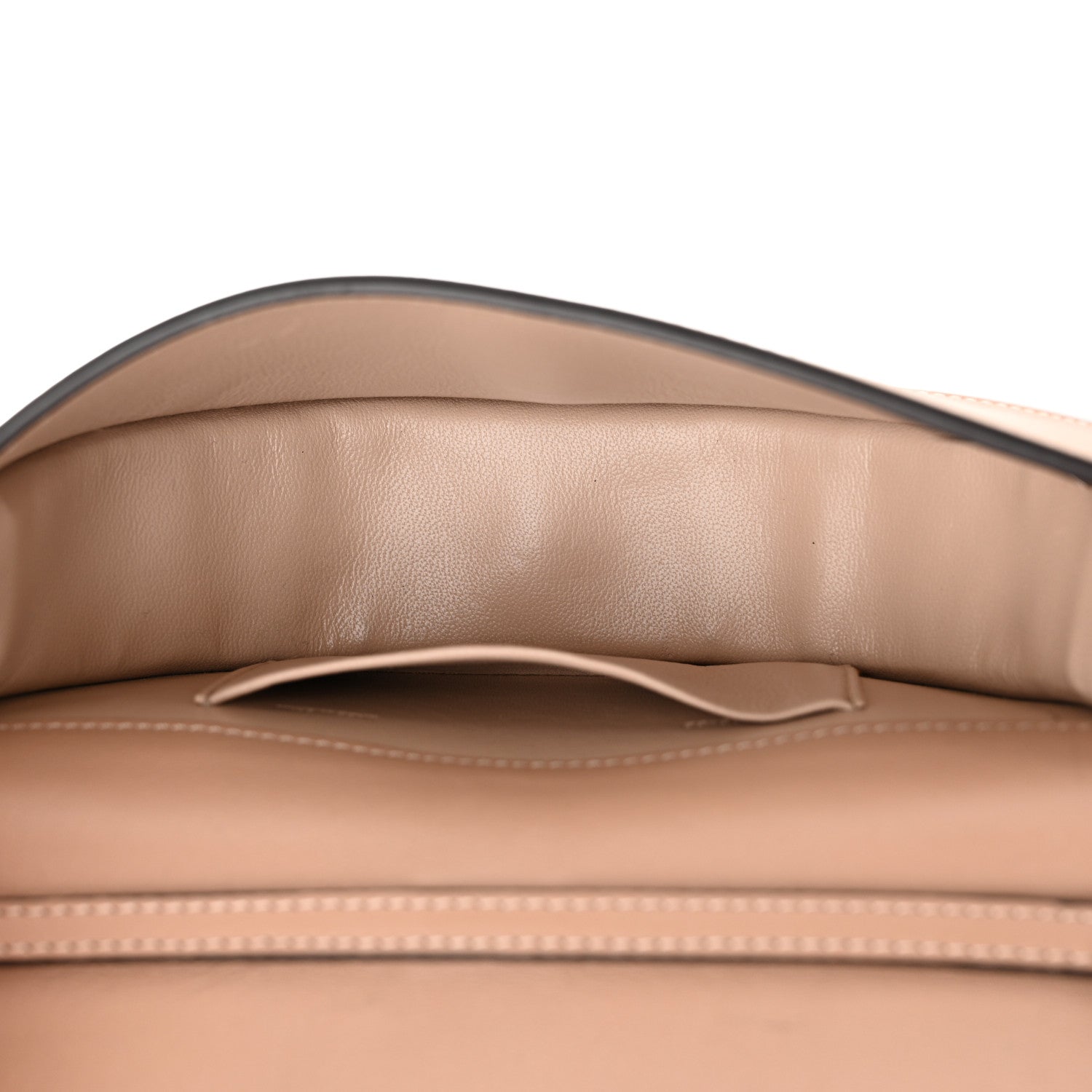 Chloe Calfskin Small Nile Bracelet Minaudiere Bag Biscotti Beige 5 of 13