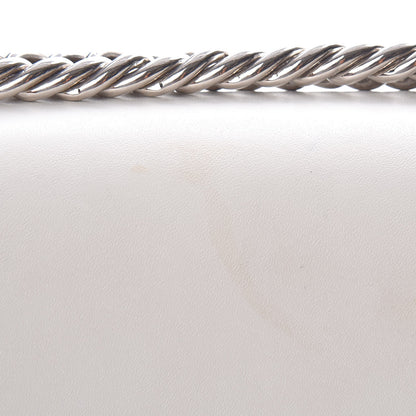 Fendi Vitello Liberty Scalloped Multi Studded Small Kan I Shoulder Bag White Ice Multicolor 12 of 12