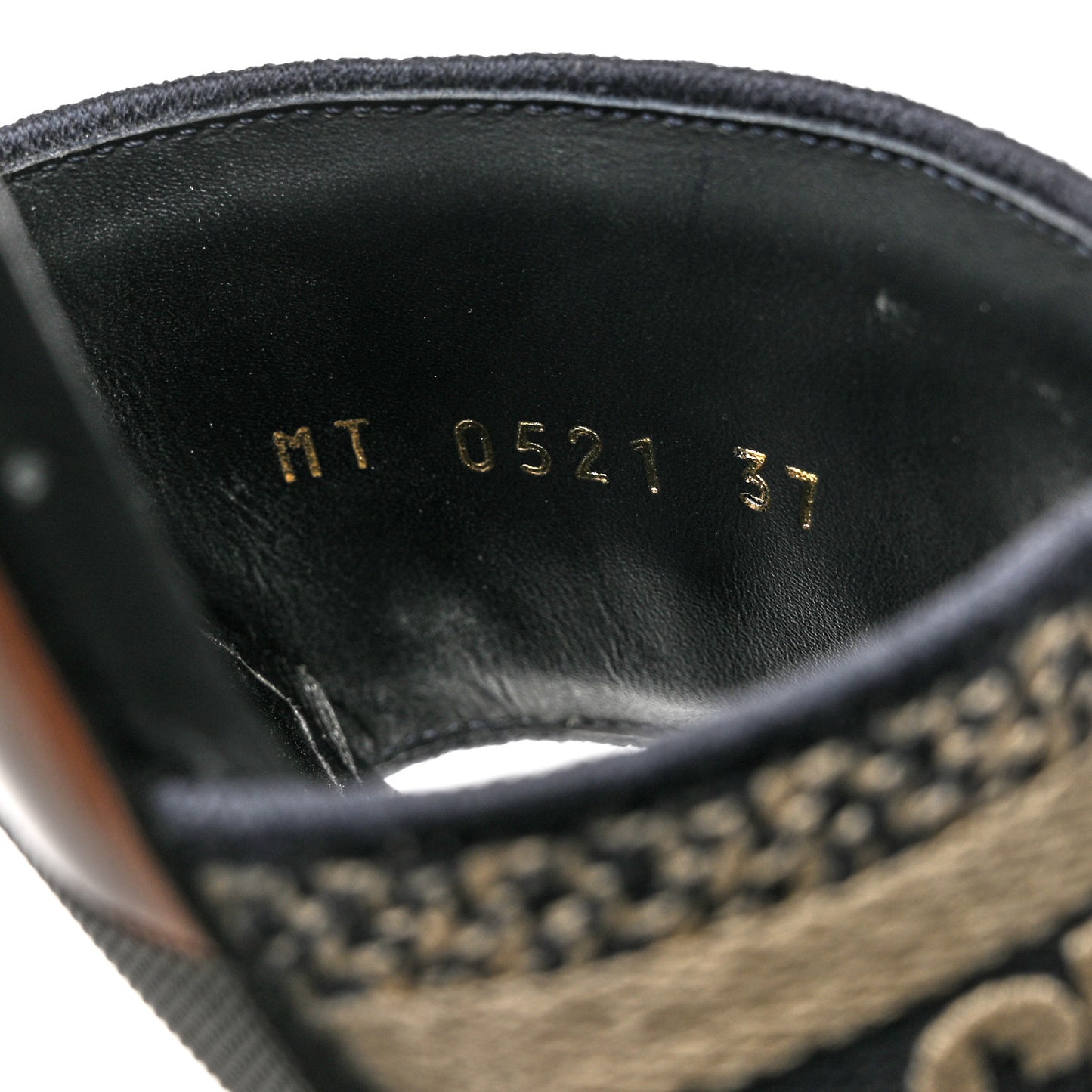 Cotton Embroidered Dway 40mm Slide Sandals 37 Deep Blue
