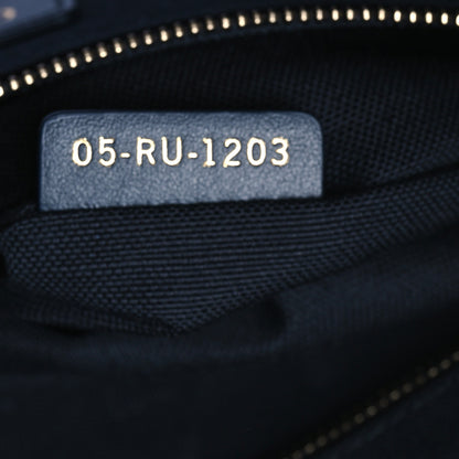 Christian Dior Oblique Calfskin Medium Book Tote With Strap Blue Multicolor 7 of 11