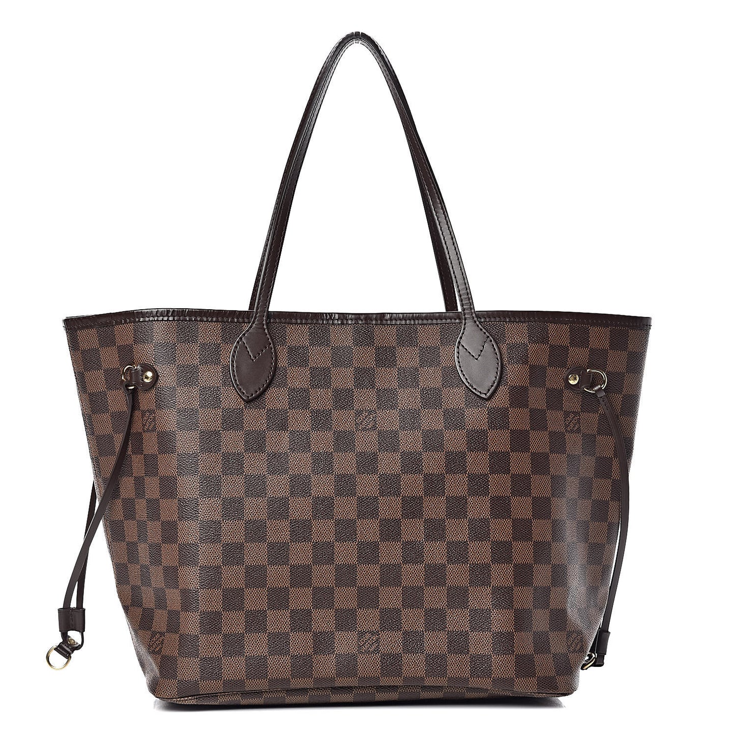 Damier Ebene Neo Neverfull MM Rose Ballerine