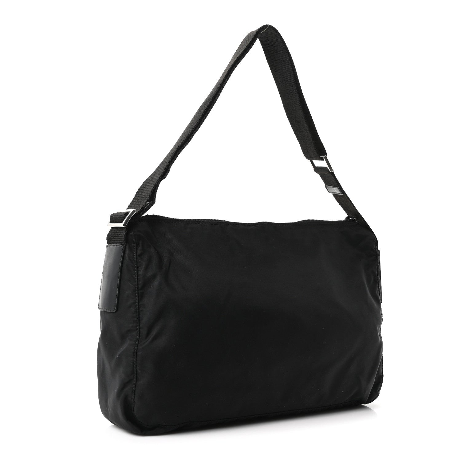 Prada Nylon Vela Tracolla Messenger Bag Black 3 of 9