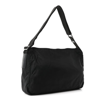 Prada Nylon Vela Tracolla Messenger Bag Black 3 of 9