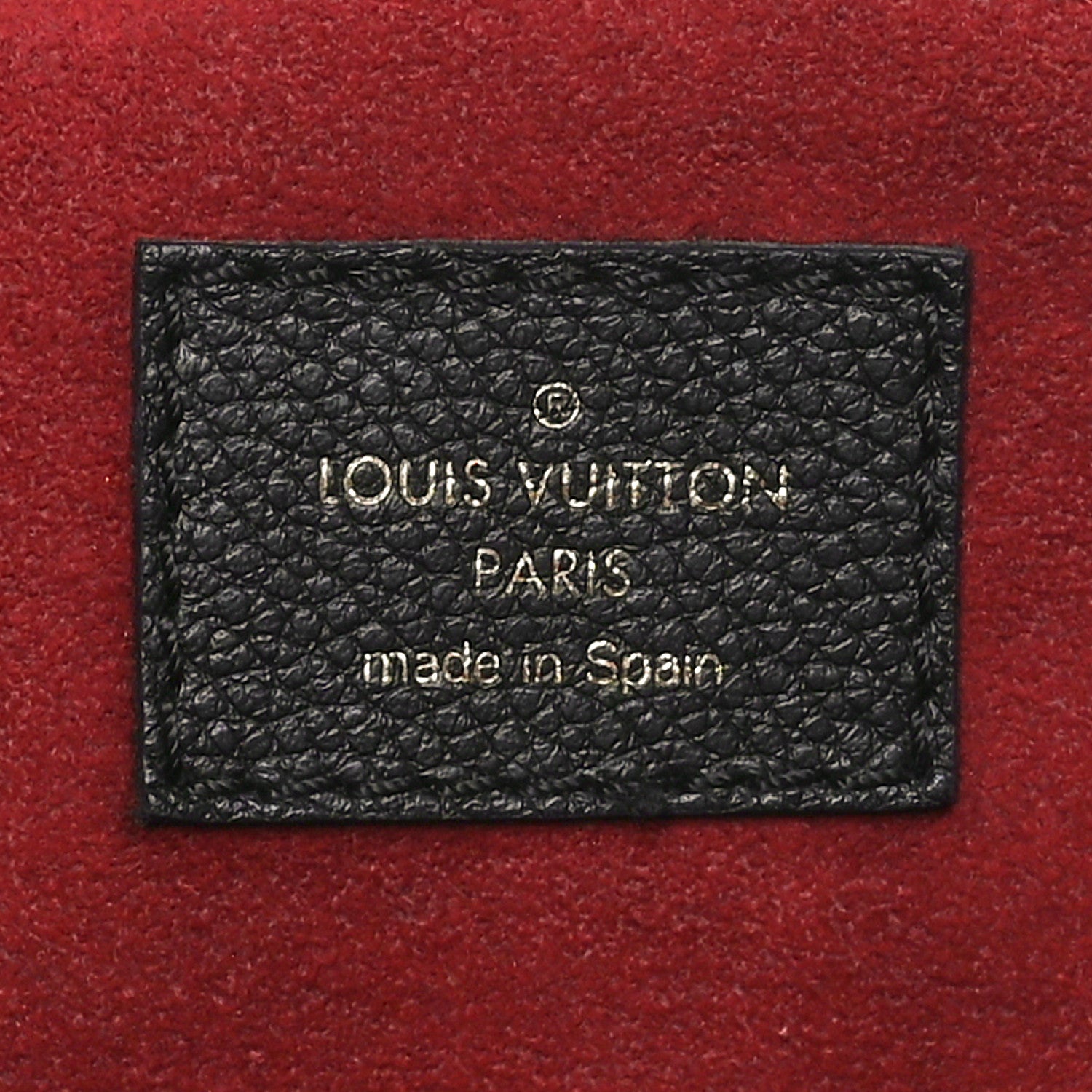 Louis Vuitton Empreinte Monogram Giant Petit Palais Black 6 of 9