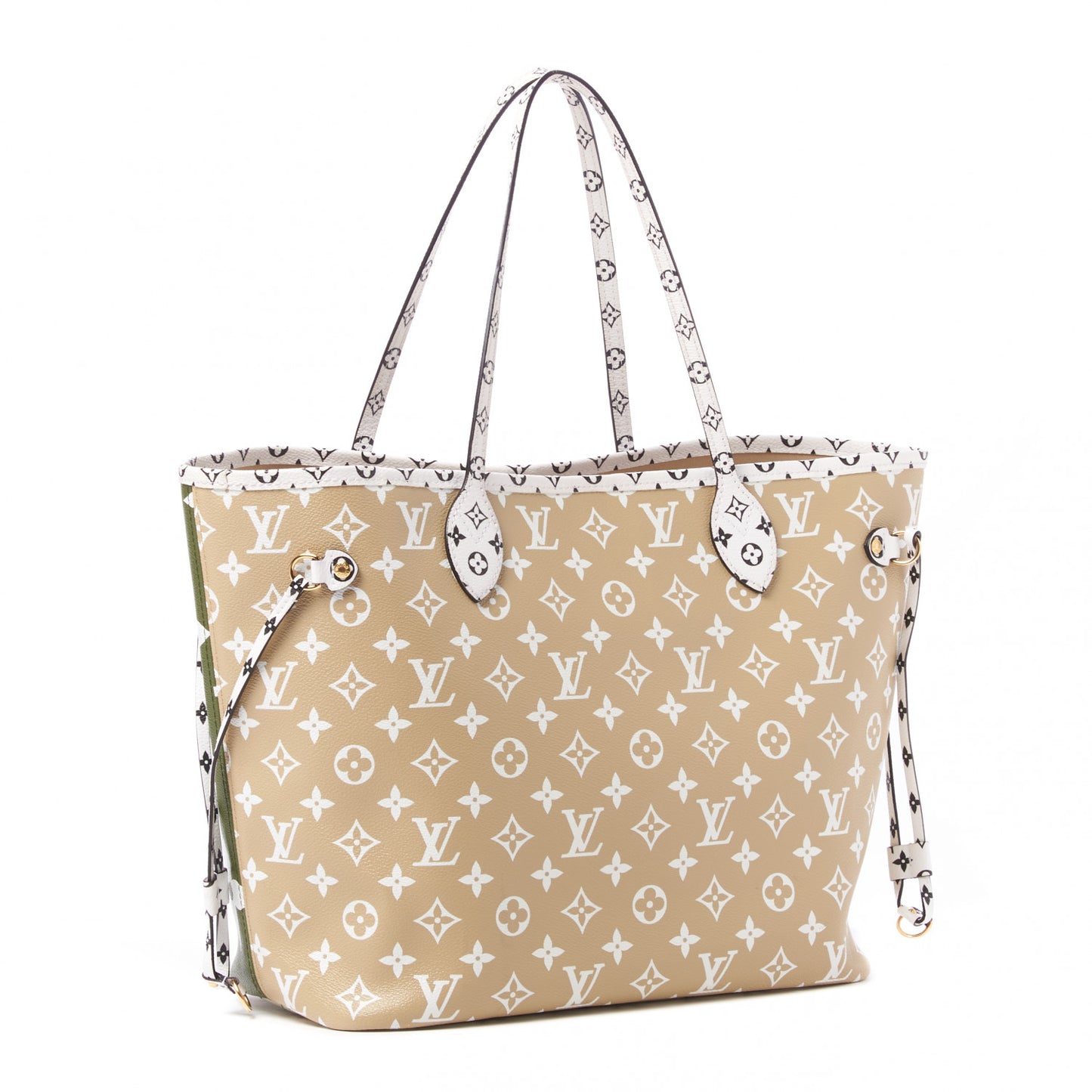 Monogram Giant Neverfull MM Kaki