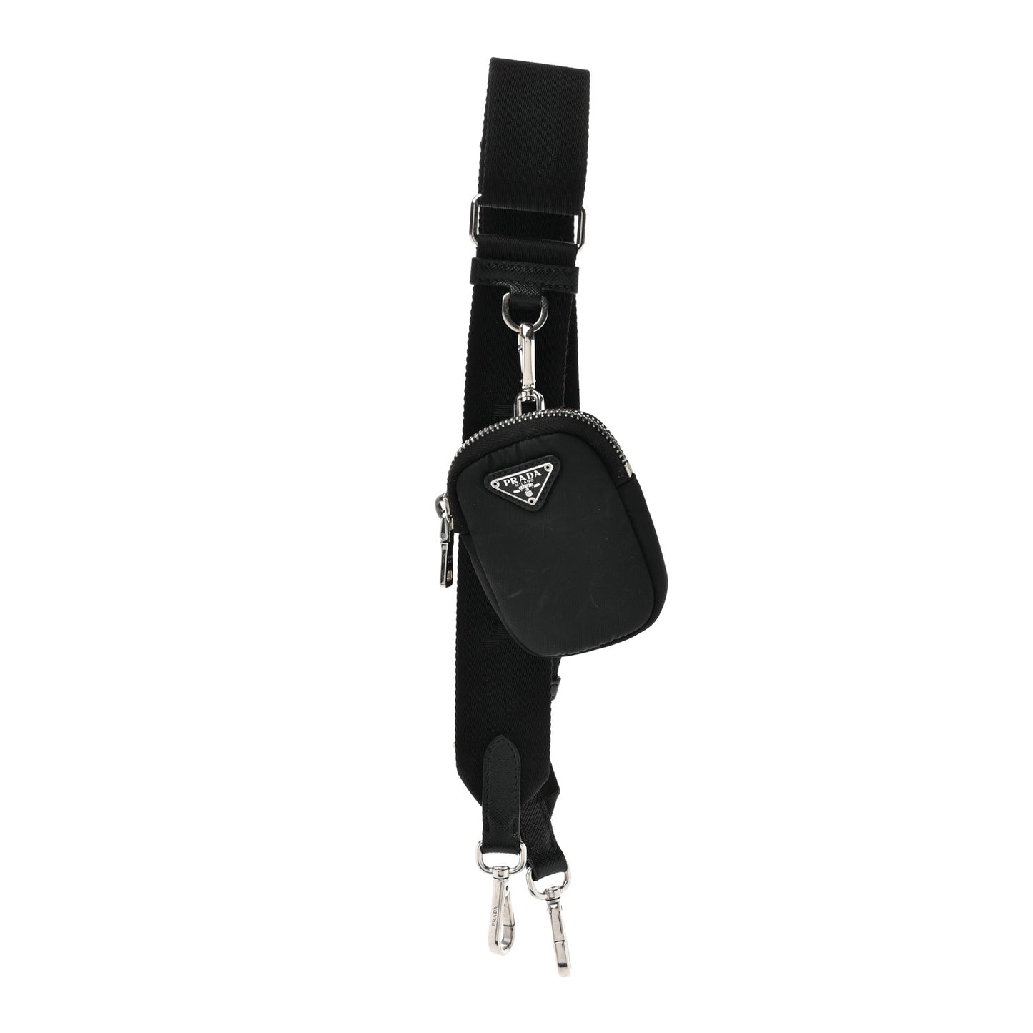 Nylon Re-Edition 2005 Shoulder Strap With Pouch Black