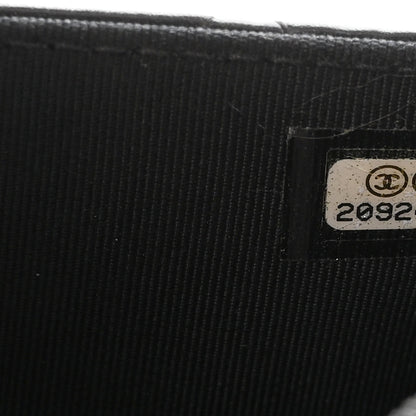 Chanel Aged Calfskin Quilted Lucky Charms 2.55 Reissue Wallet On Chain WOC Black 8 of 13