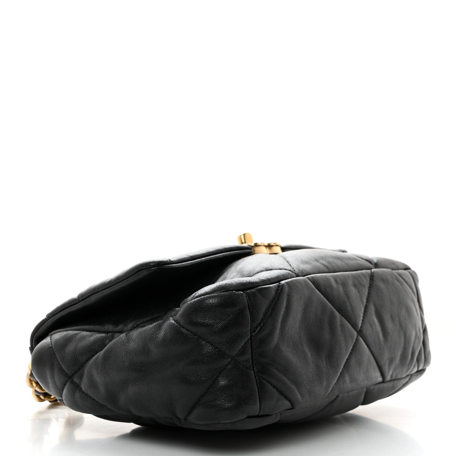 Chanel Lambskin Quilted Medium Chanel 19 Flap Black 4 of 10