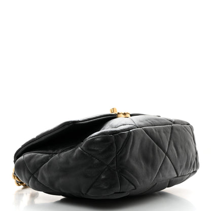 Chanel Lambskin Quilted Medium Chanel 19 Flap Black 4 of 10