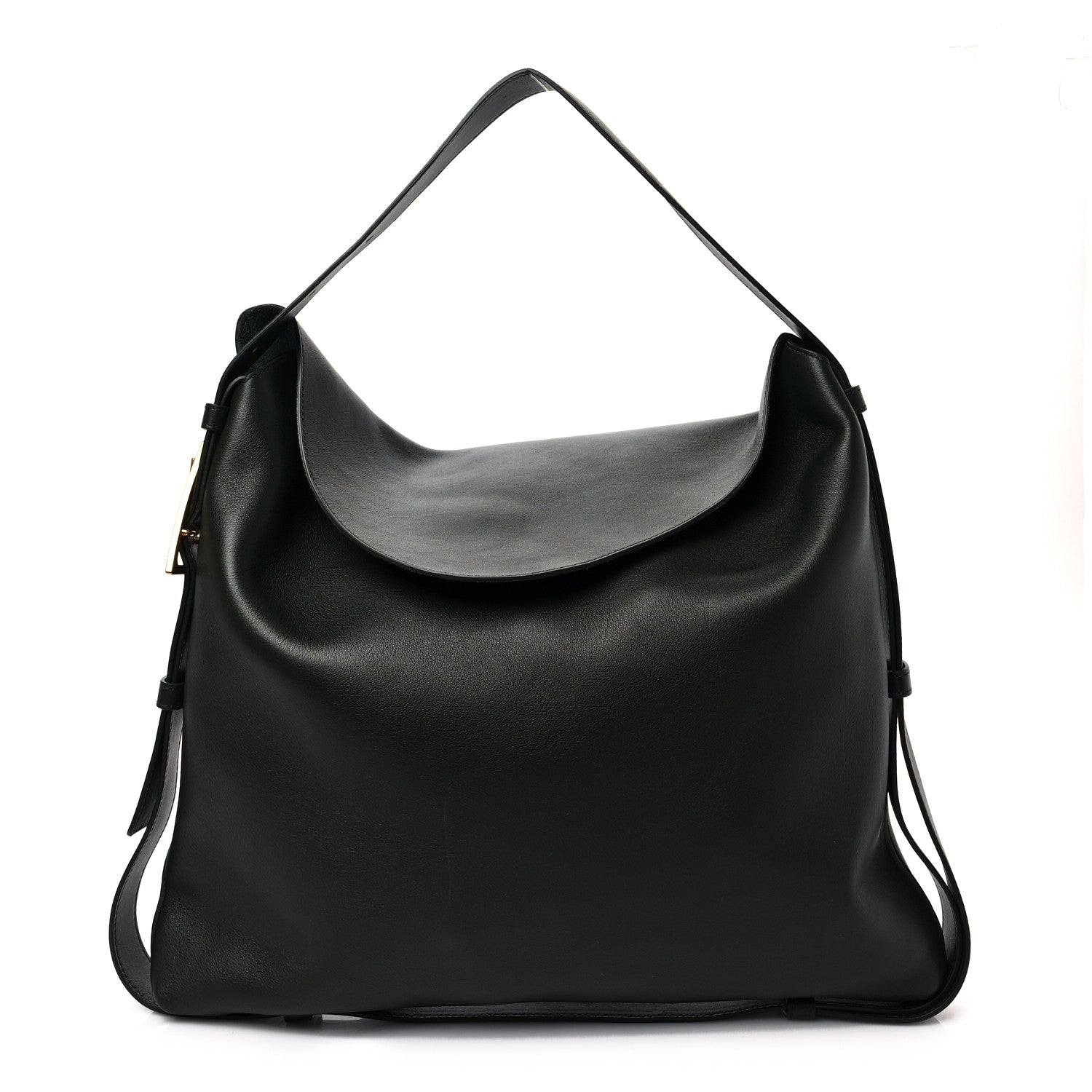 Bottega Veneta Calfskin Cradle Black 1 of 8