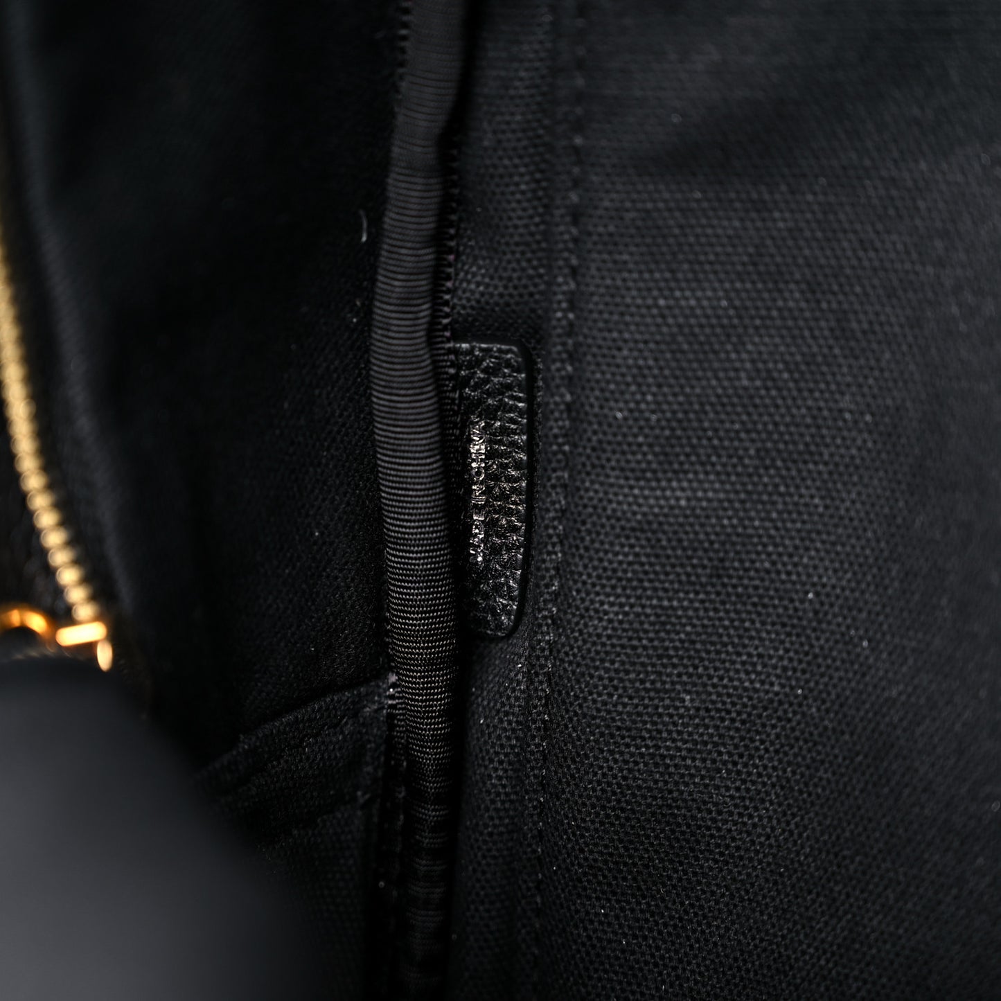 Mega Check Calfskin Abbeydale Simple Backpack Black Camel