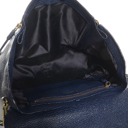 3.1 Phillip Lim Textured Calfskin Large Pashli Satchel Ink 5 of 9