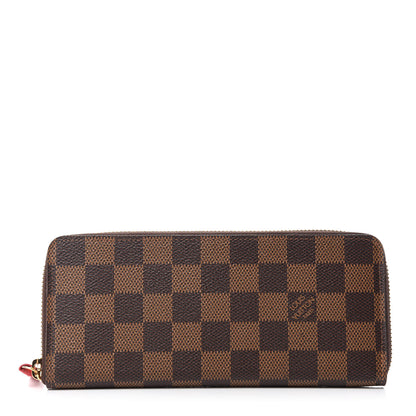 Louis Vuitton Damier Ebene Clemence Wallet 1 of 7