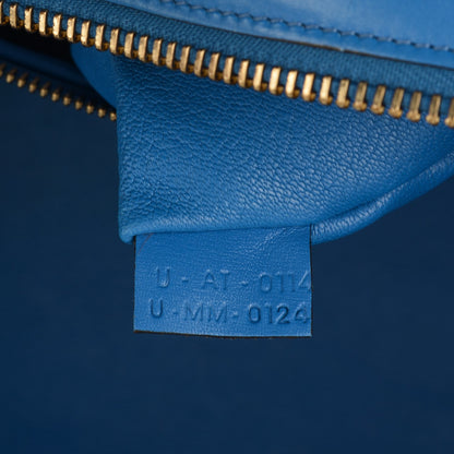 Celine Palmelato Mini Luggage Electric Blue 8 of 8