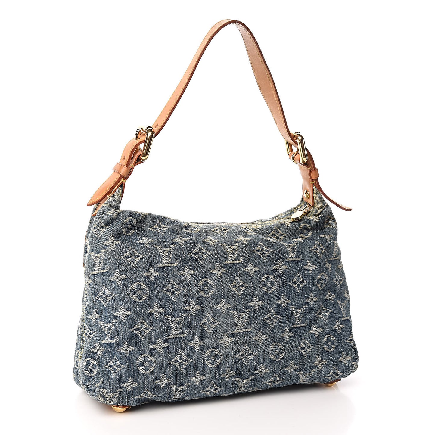 Monogram Denim Baggy PM Blue