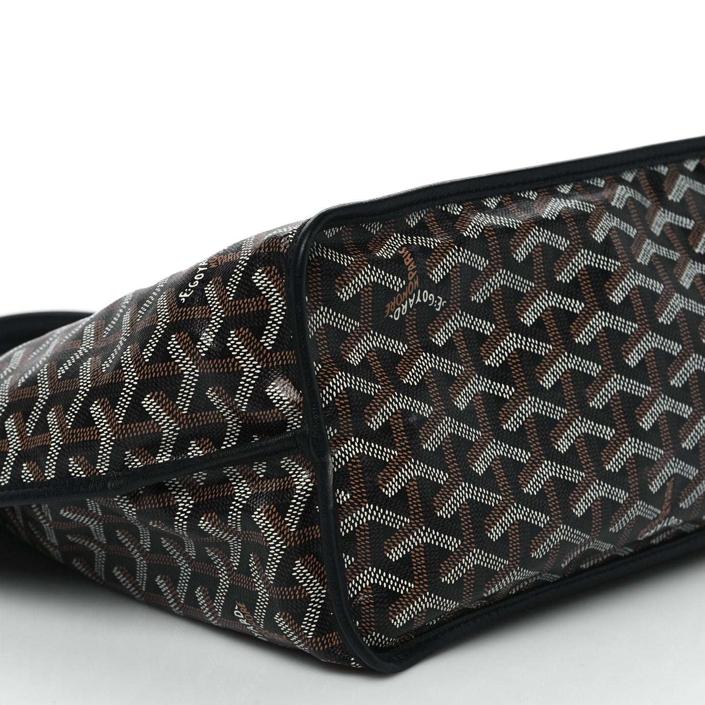 Goyardine Reversible Anjou PM Black