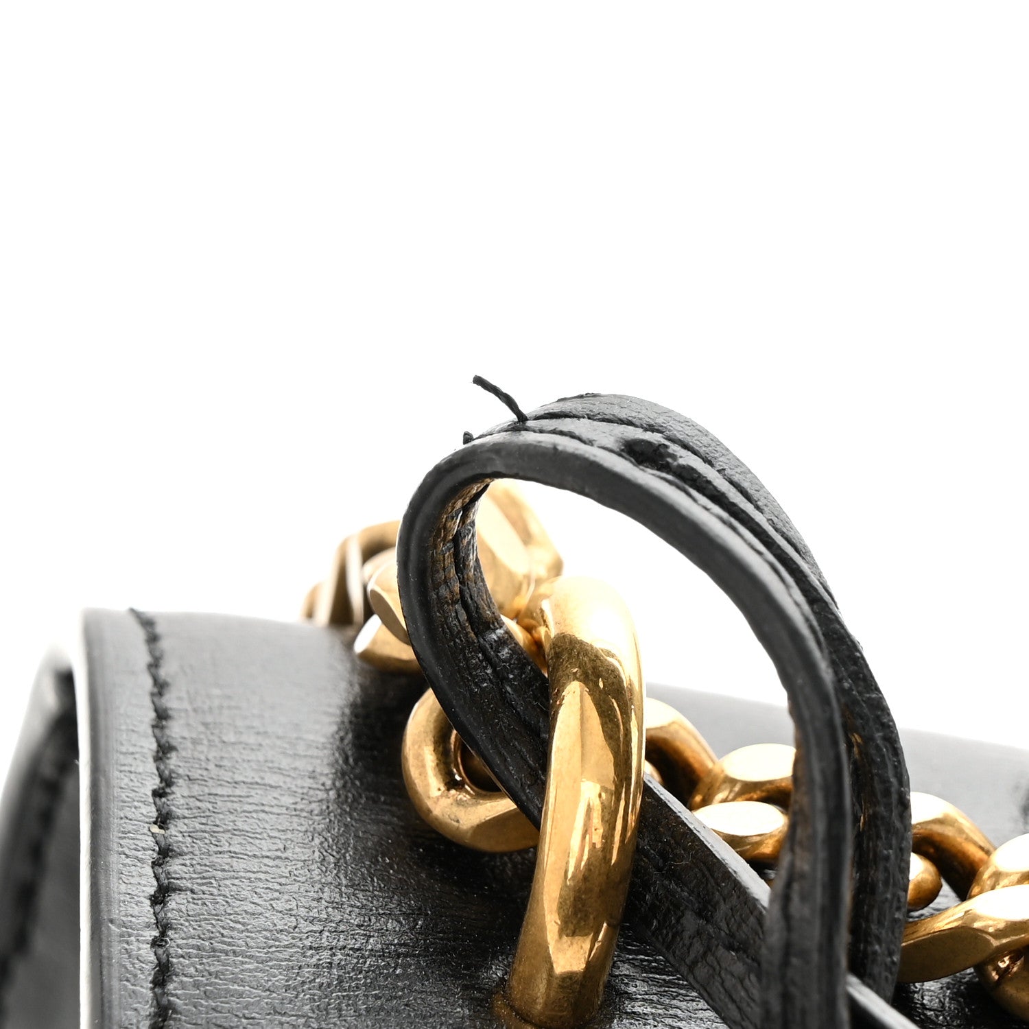 Saint Laurent Smooth Calfskin Medium Monogram Sunset Satchel Black 11 of 11