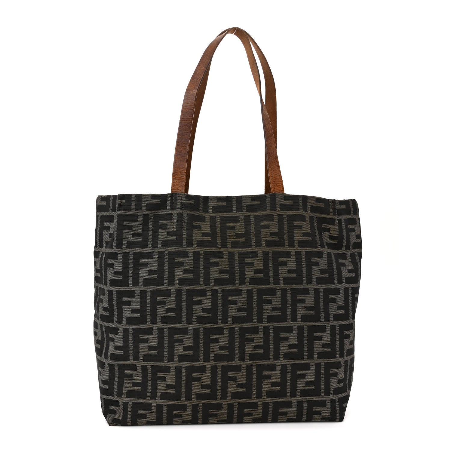 Fendi Zucca Small Tote Tobacco 1 of 16