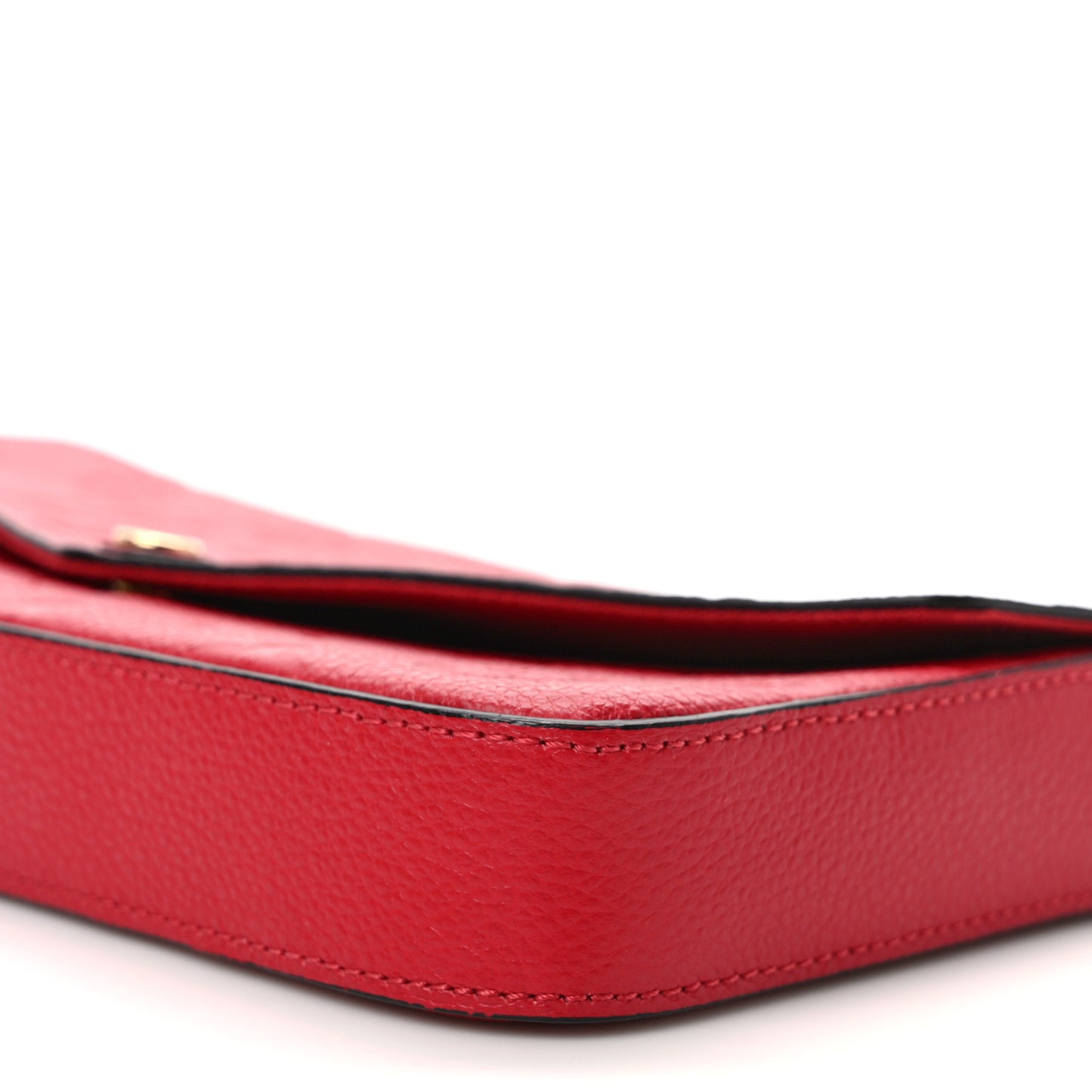 Empreinte Pochette Felicie Chain Wallet Scarlet