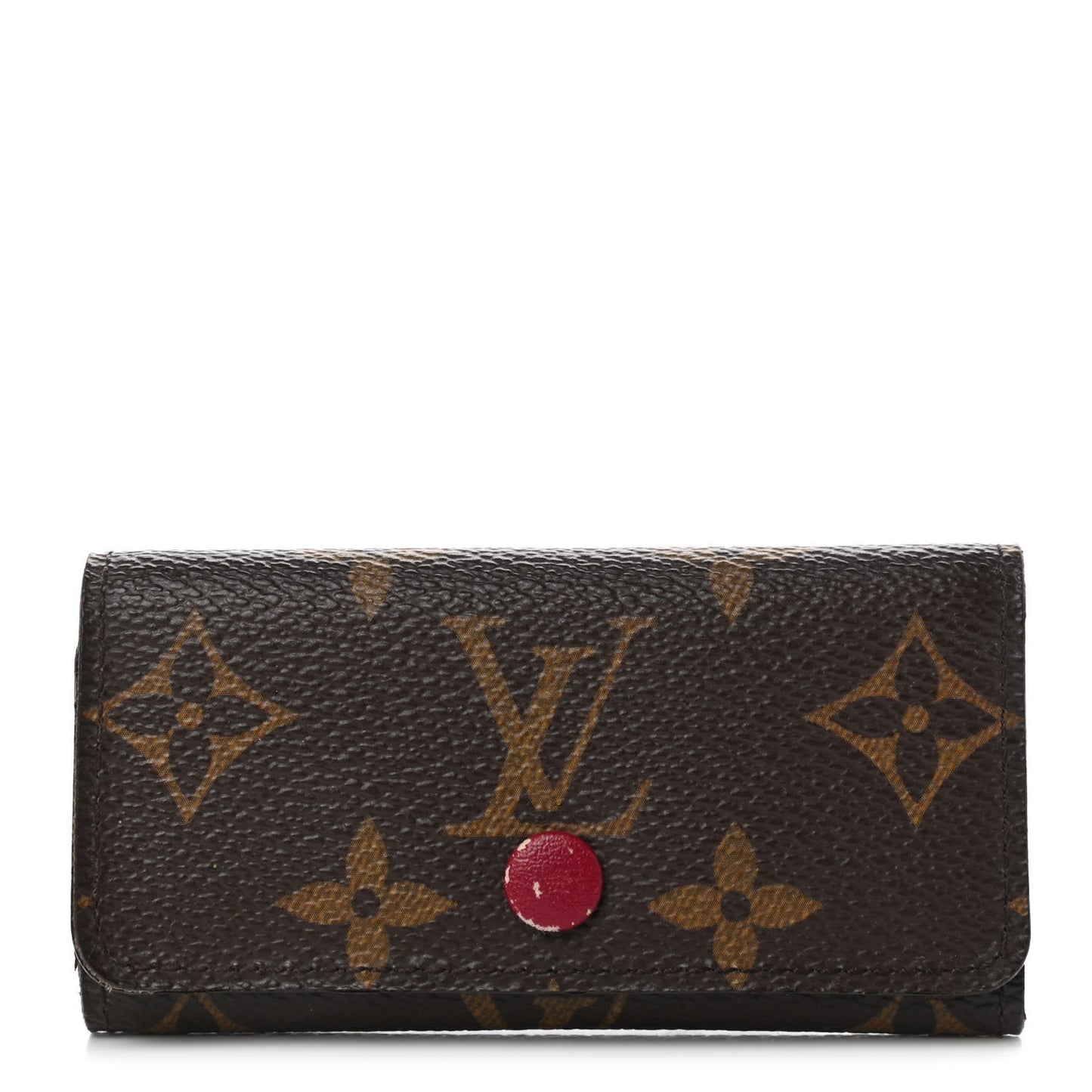 Monogram 4 Key Multicles Holder Fuchsia