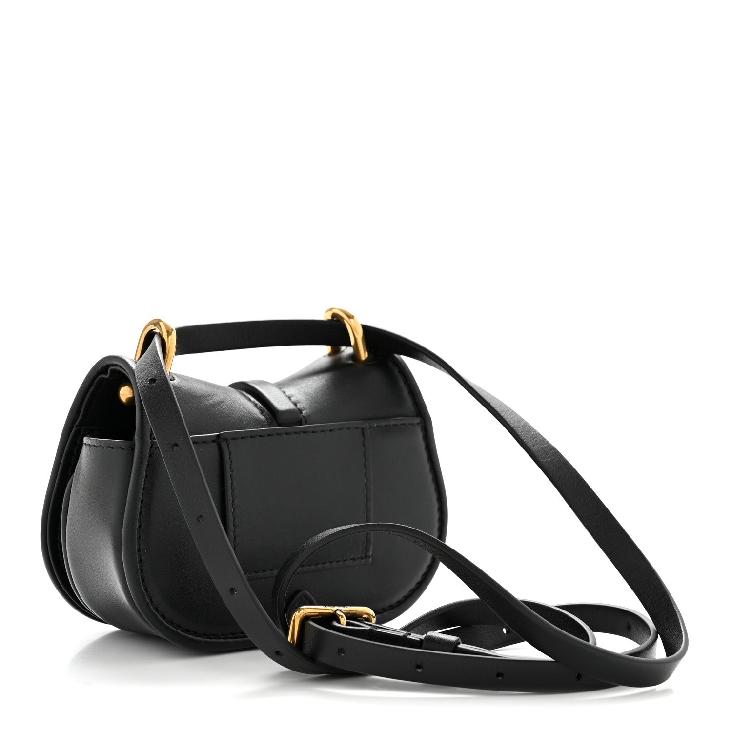 Fendi Vitello Brenta Cher Nano Fendi C'mon Black 3 of 13