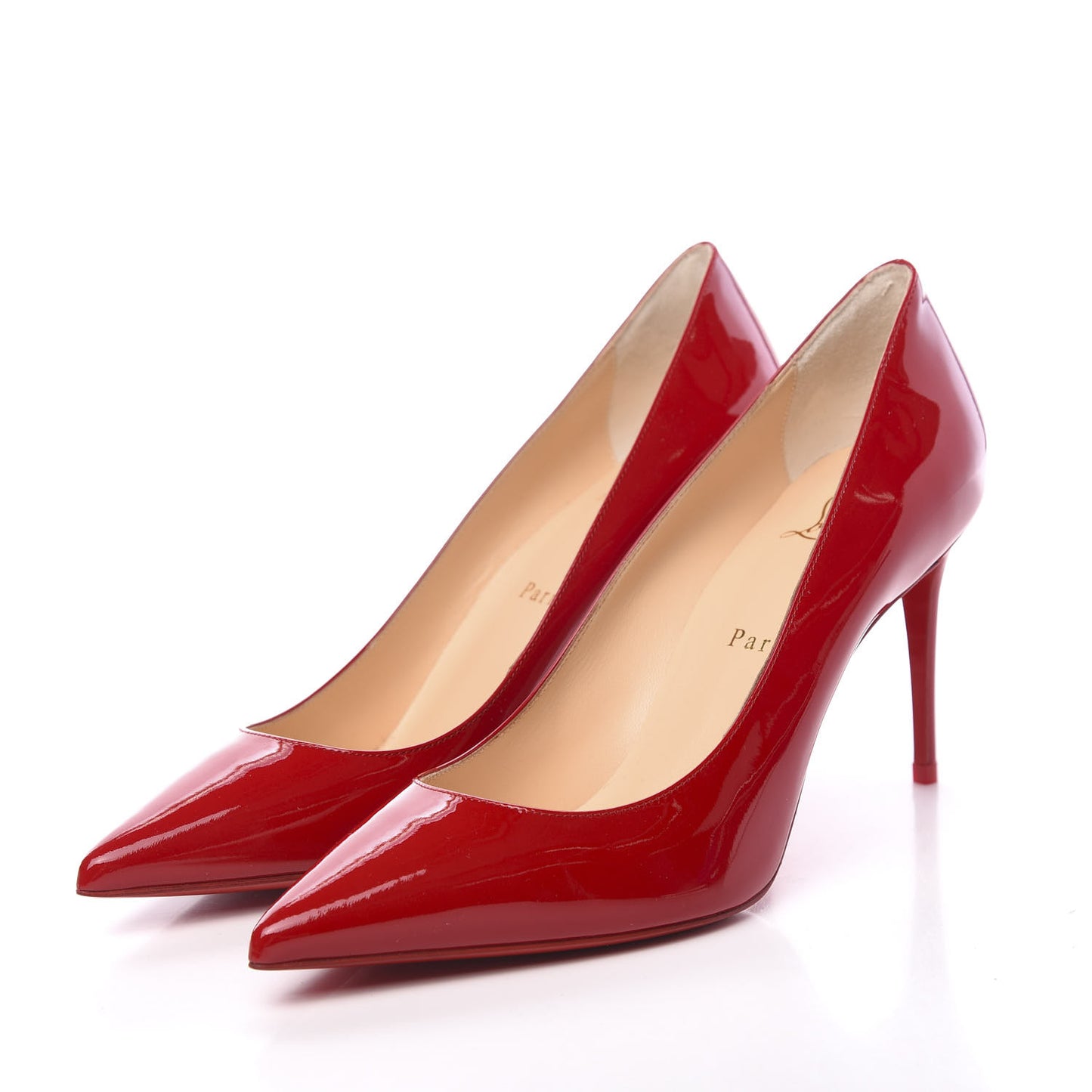 Patent Kate 85 Pumps 39 Loubi