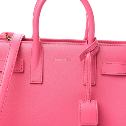 Saint Laurent Calfskin Nano Sac De Jour Rose Clair 9 of 11