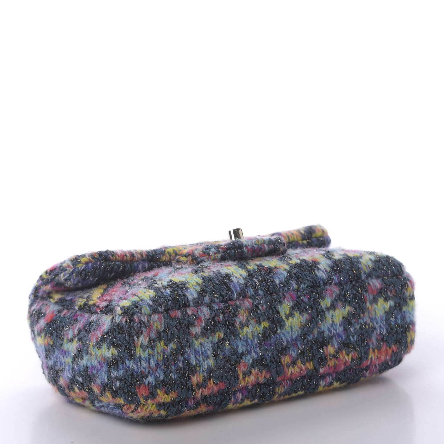 Chanel Knit Mini Rectangular Flap Multicolor 3 of 9